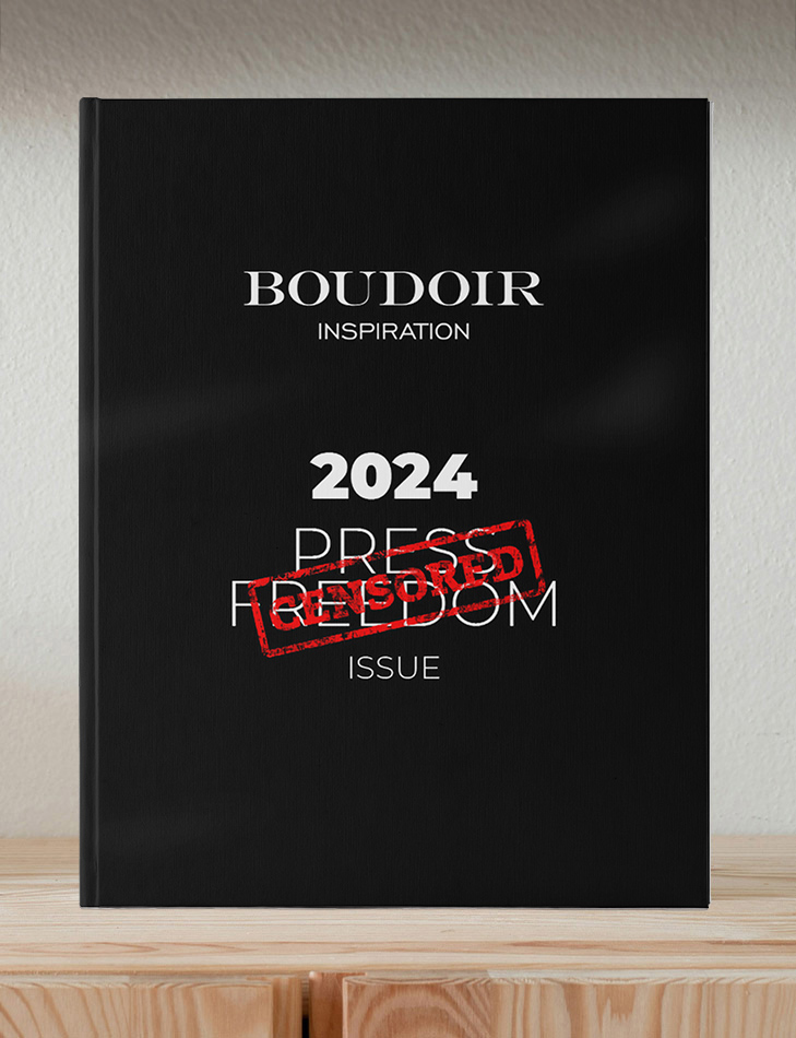 Boudoir Inspiration May 2024 Press Freedom Day Issue