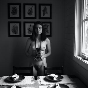 Morning Musings Nyloire Darius Ollison 02 Boudoir Poses with a Camera